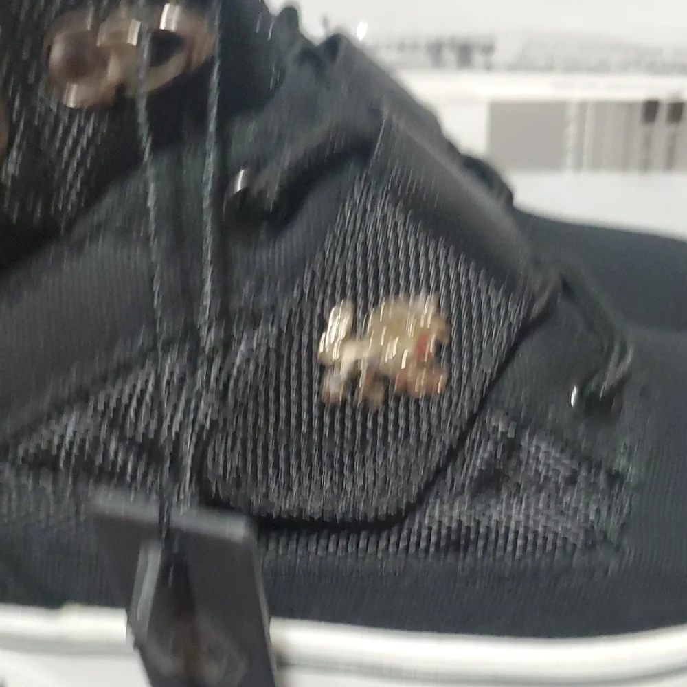 Atlas II Black and White Sneakers